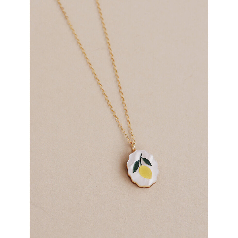 Lemon Charm Necklace