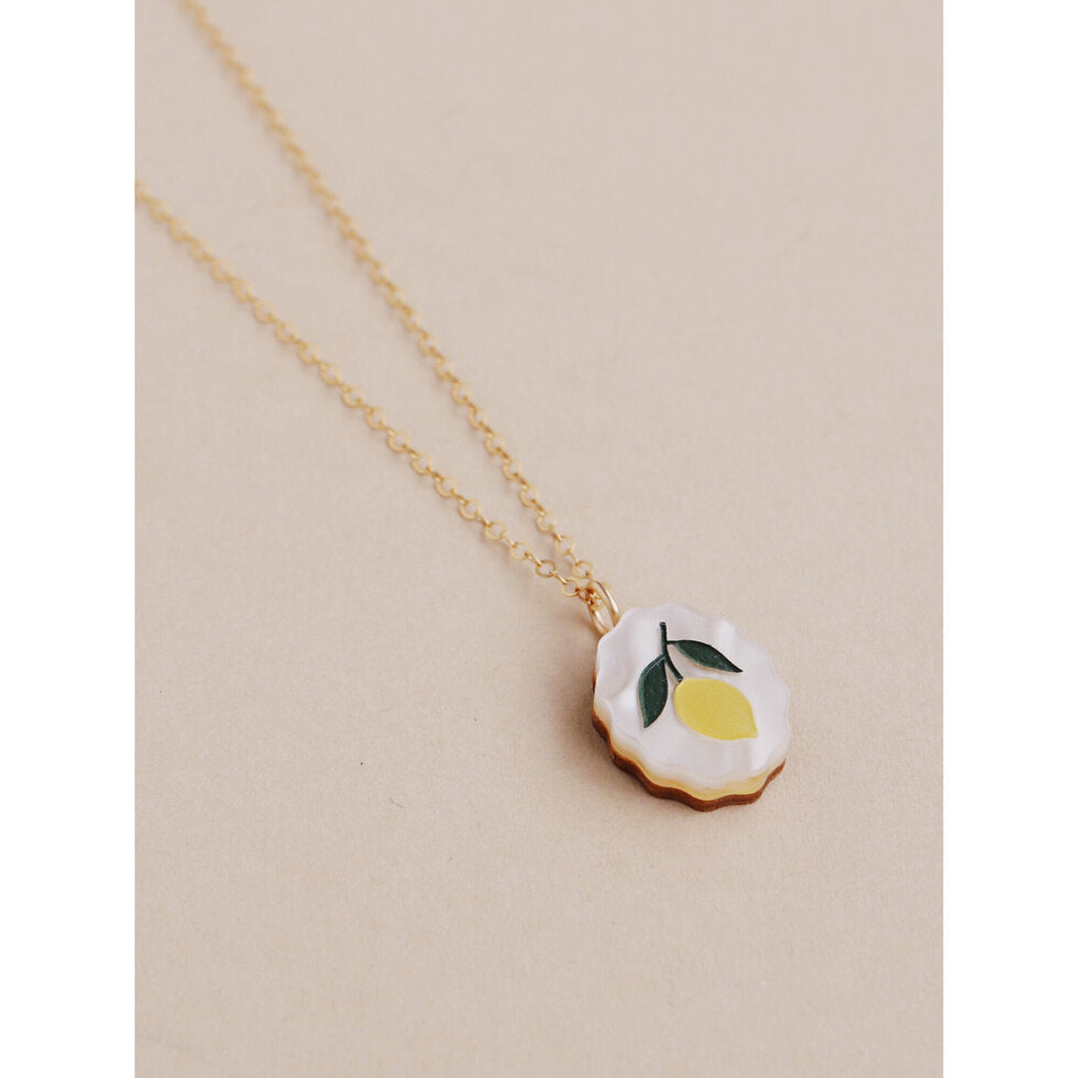 Lemon Charm Necklace