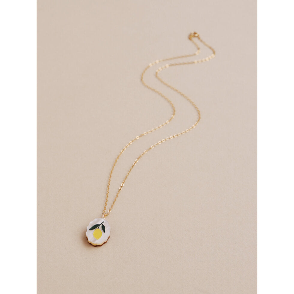 Lemon Charm Necklace