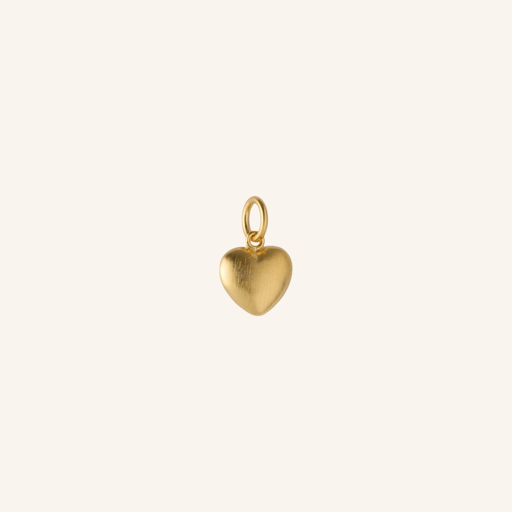 Love Pendant | Gold Plated Recycled Silver