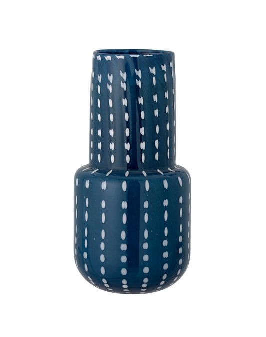 Mayim Blue Glass Vase