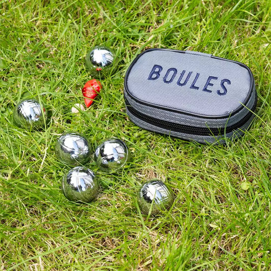 Mini Boules Set In Travel Case