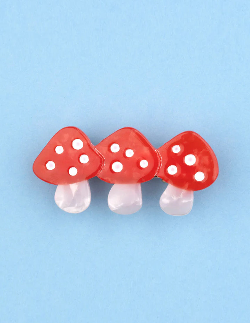 Mushroom Hair Clip