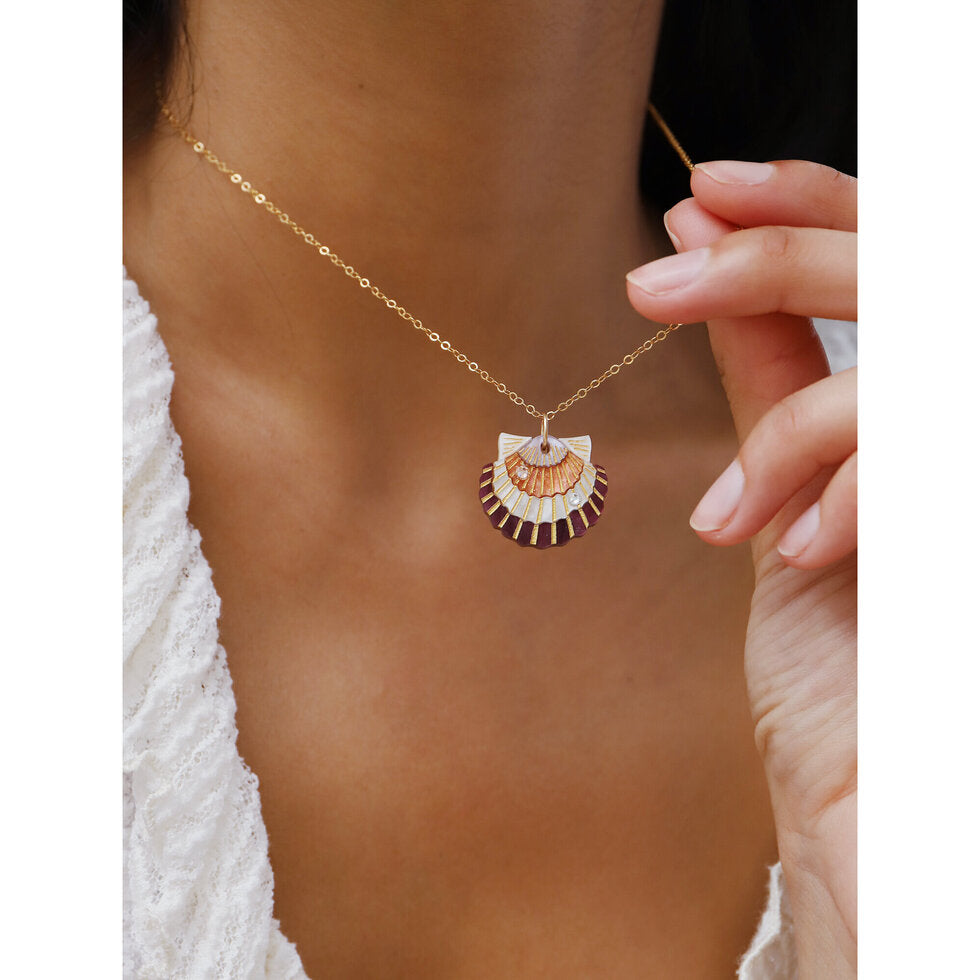 Scallop Shell Necklace