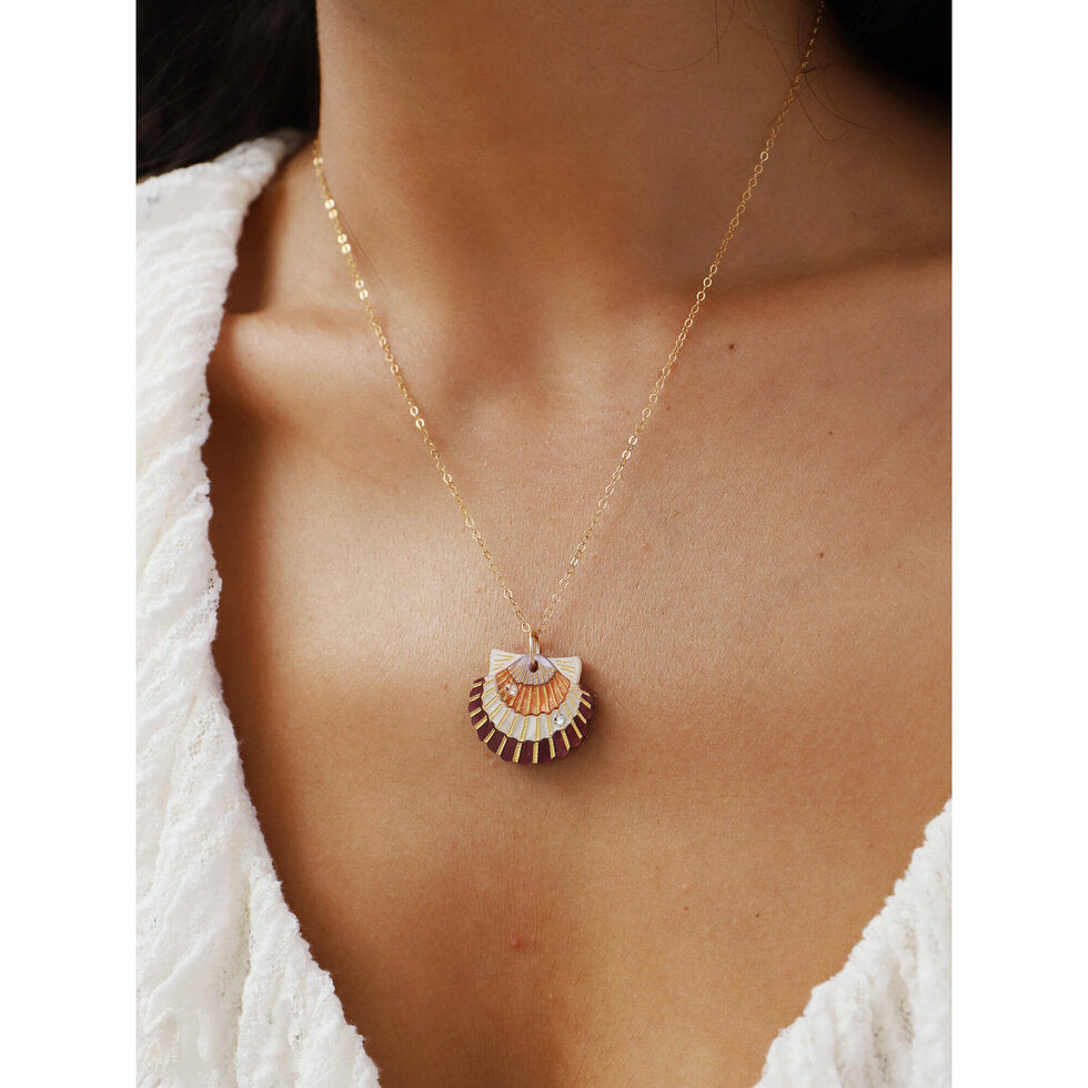 Scallop Shell Necklace