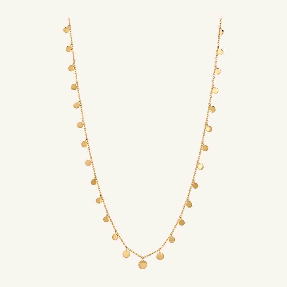 Sheen Necklace | Gold Plated Recycled Silver