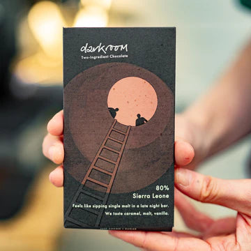 Bean To Bar Dark Chocolate 80% Sierra Leone