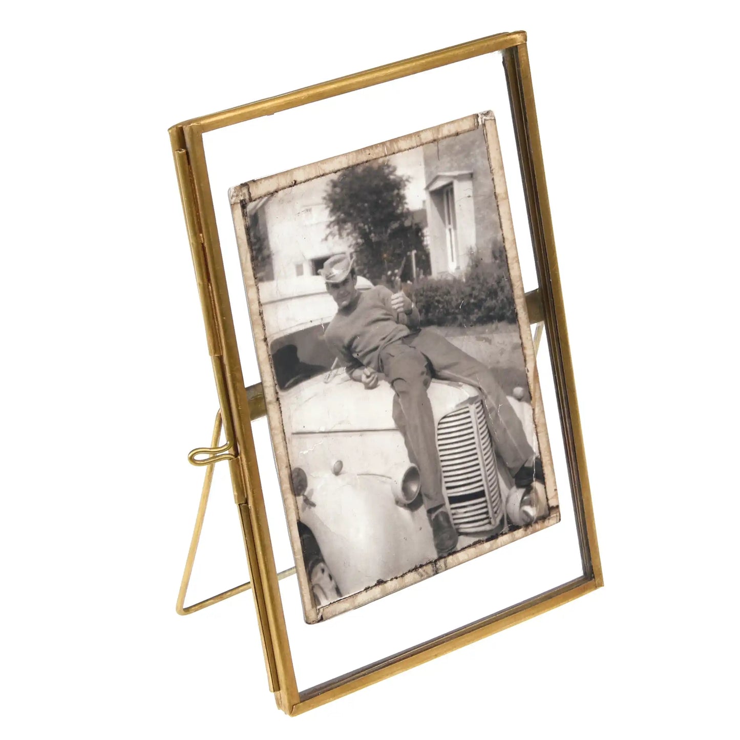 Standing Brass Frame (2 sizes)