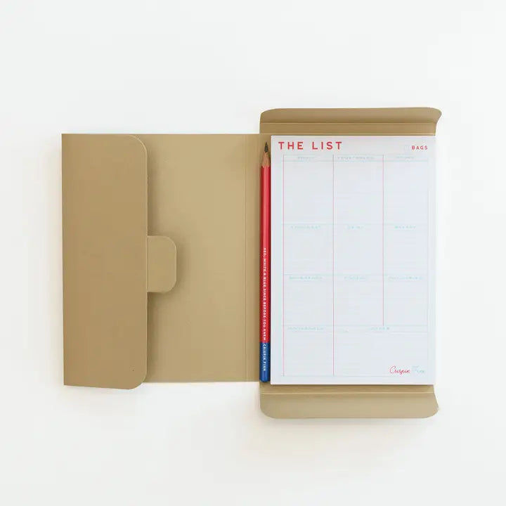 The List Shopping Planner Note Pad