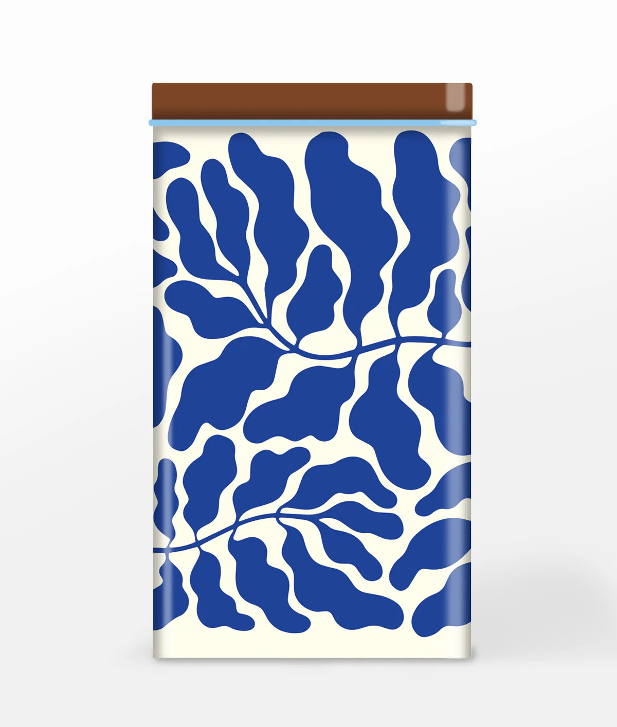 Blue Leaf Coffee Tin