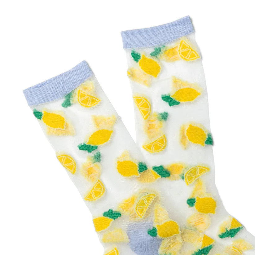 Transparent Socks - Lemon