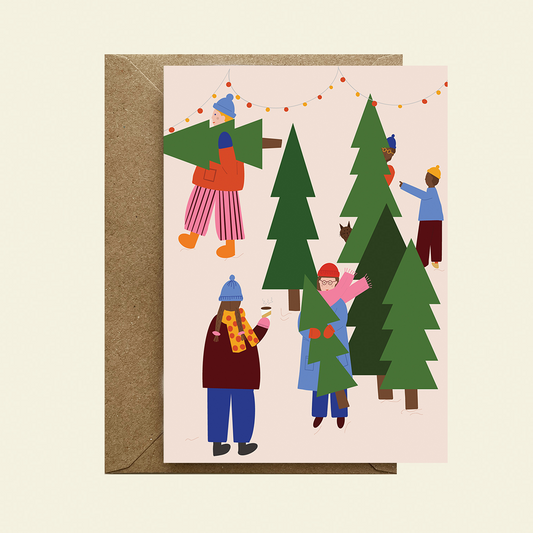 "Tree Farm" Christmas Card