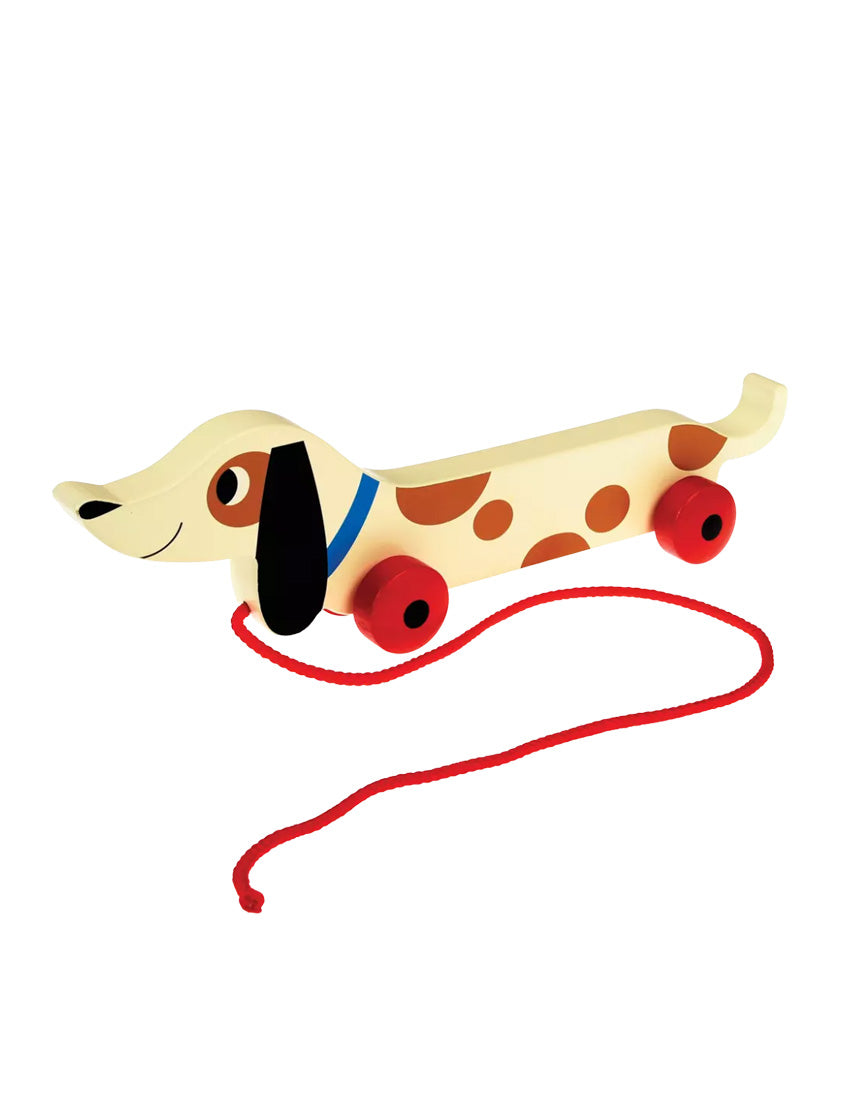 Wooden Pull Toy | Charlie the Sausage Dog