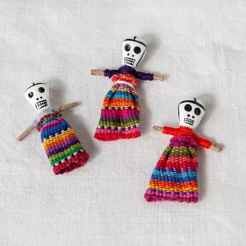 Worry Doll - Skull