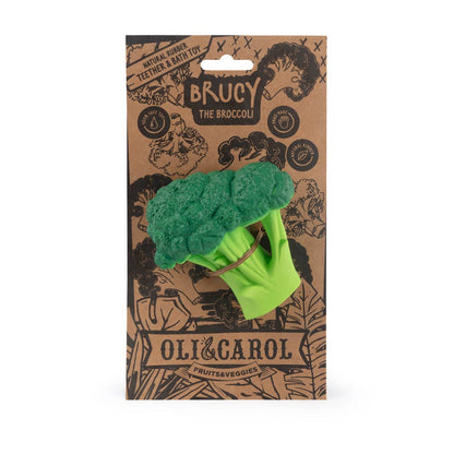 Brucy the Broccoli - Natural Baby Teether Oli&Carol