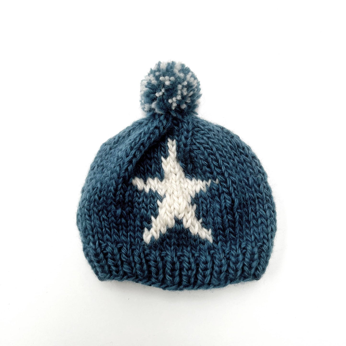 Bobble Hat 3-5Y Knitted Star