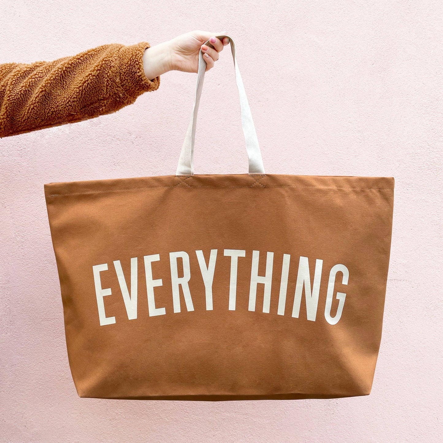 Everything | Tan REALLY Big Bag