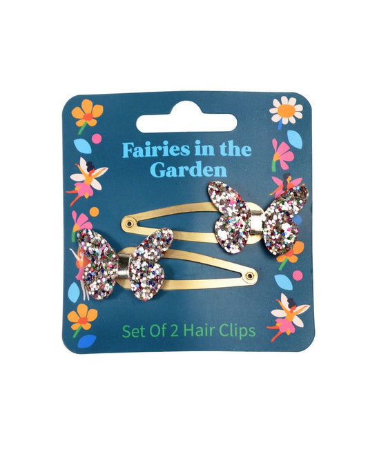 Glitter Hairclips Fairies