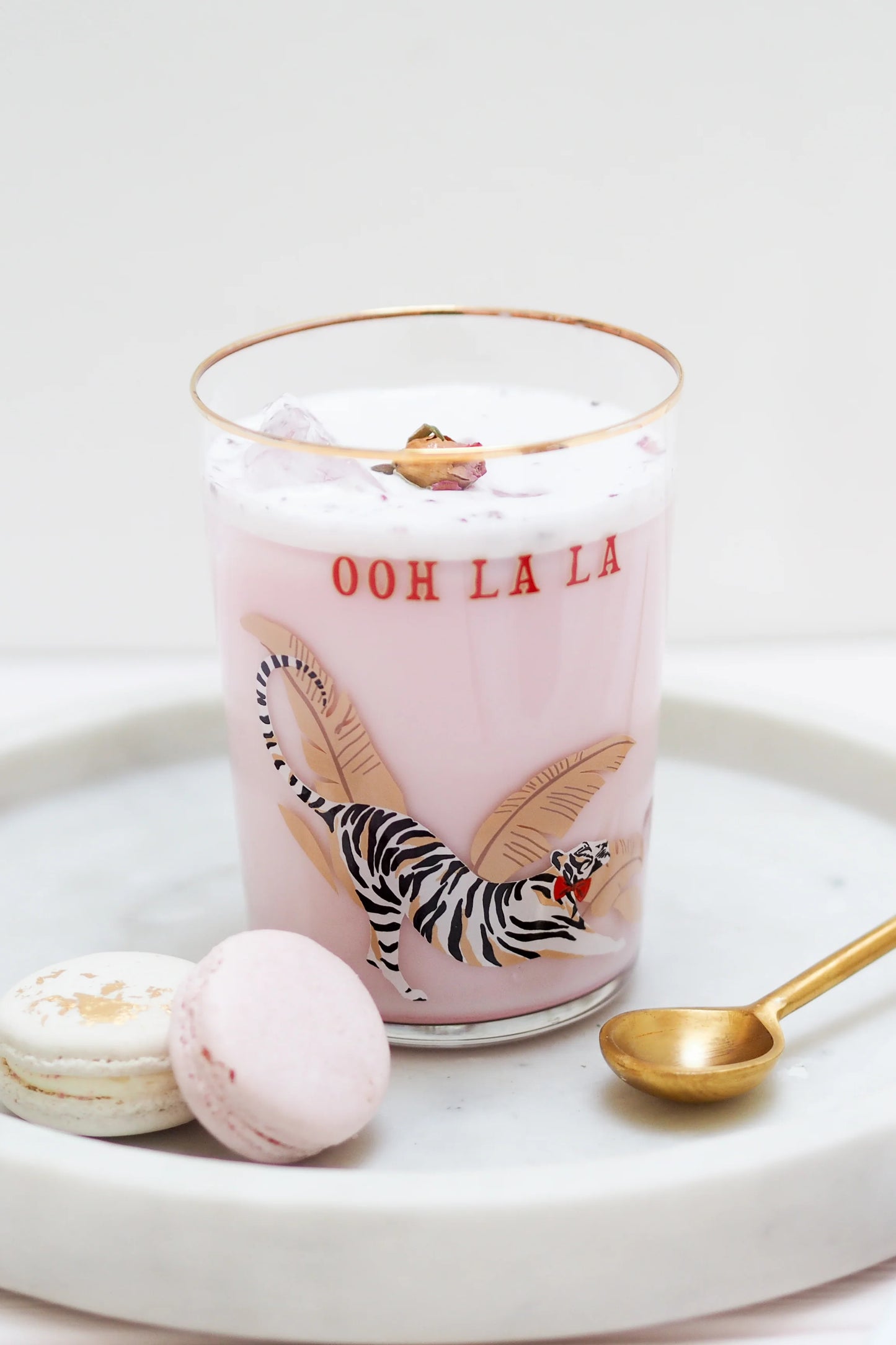 Tiger Hi-Ball Glass 'Ooh La La'